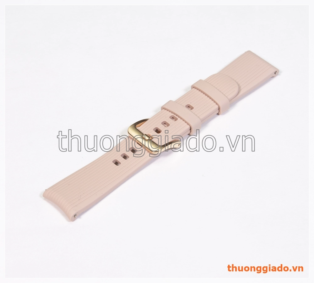 Dây đồng hồ Samsung Galaxy Watch 42mm, Gear S2 Classic màu vàng hồng, hàng chính hãng Dây đồng hồ Samsung Galaxy Watch 42mm, Gear S2 Classic màu vàng hồng, hàng chính hãng