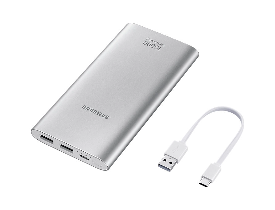 Pin sạc dự phòng Samsung EB-P1100C 10.000mAh Type-C, sạc nhanh AFC và Quick Charge 2.0 Pin sạc dự phòng Samsung EB-P1100C 10.000mAh Type-C, sạc nhanh AFC và Quick Charge 2.0
