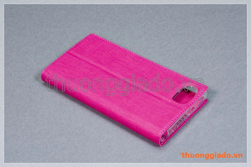 Bao da BlackBerry Keyone flip leather case (hiệu VILI)