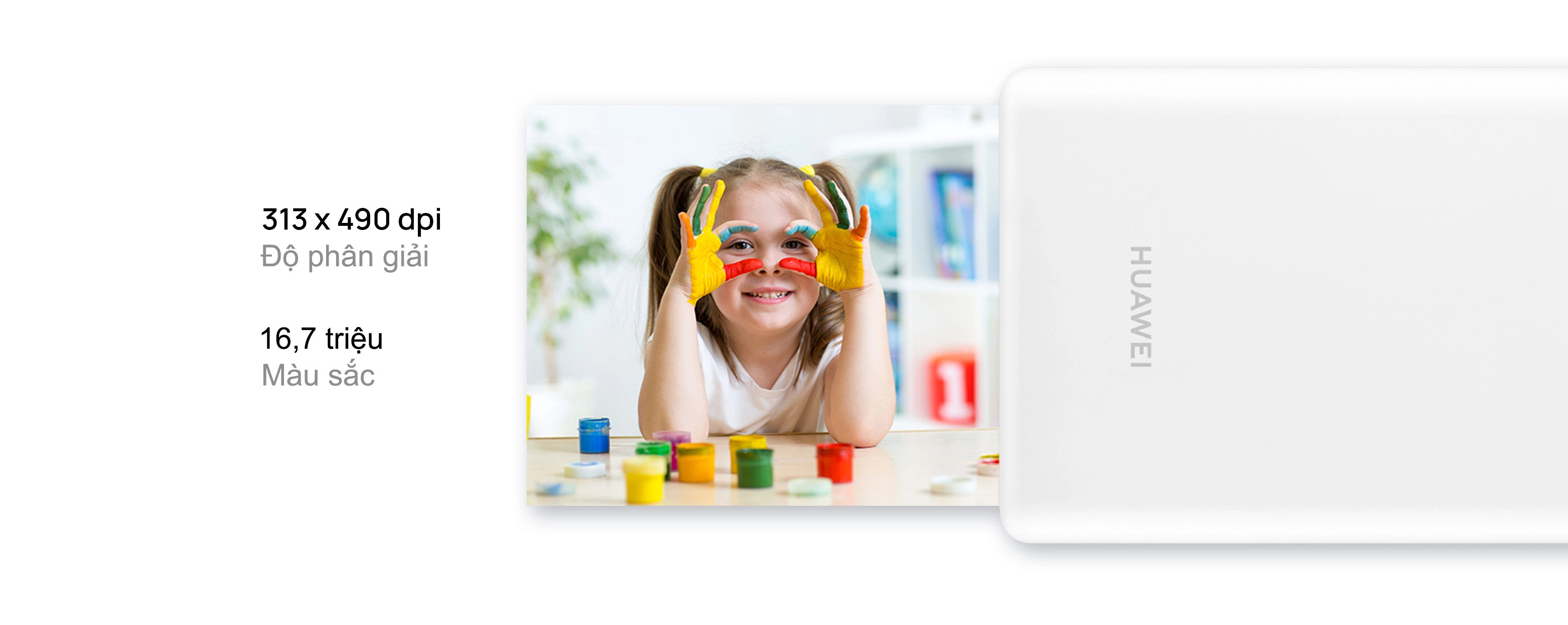 Máy in ảnh mini Huawei CV80,in ảnh bỏ túi, in danh thiếp, in ảnh AR