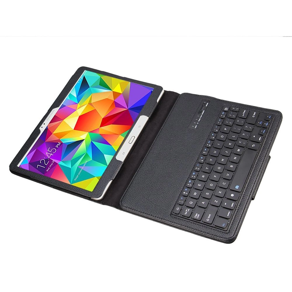 Bàn Phím Bluetooth Samsung Tab S 10.5"/ T805/ T800 kèm bao da book cover Bàn Phím Bluetooth Samsung Tab S 10.5"/ T805/ T800 kèm bao da book cover