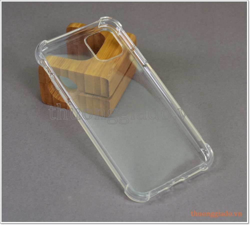 Ốp lưng silicone iPhone 11 Pro Max 6.5", ốp dẻo trong suốt chống sốc 4 góc