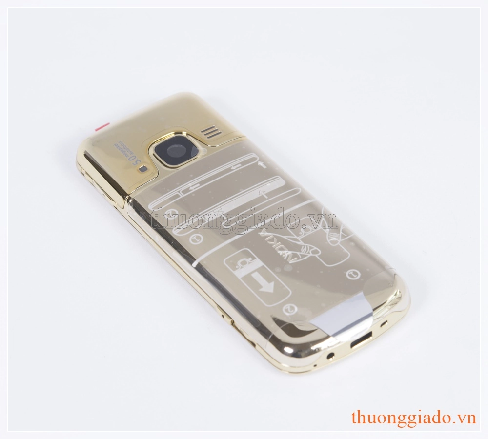 Thay vỏ Nokia 6700c Gold (nguyên bộ, gồm cả phím bấm)