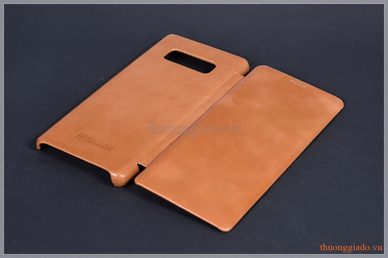 Bao da cầm tay Samsung Galaxy Note 8/ N950 (hiệu Icarer, da mịn) Bao da cầm tay Samsung Galaxy Note 8/ N950 (hiệu Icarer, da mịn)