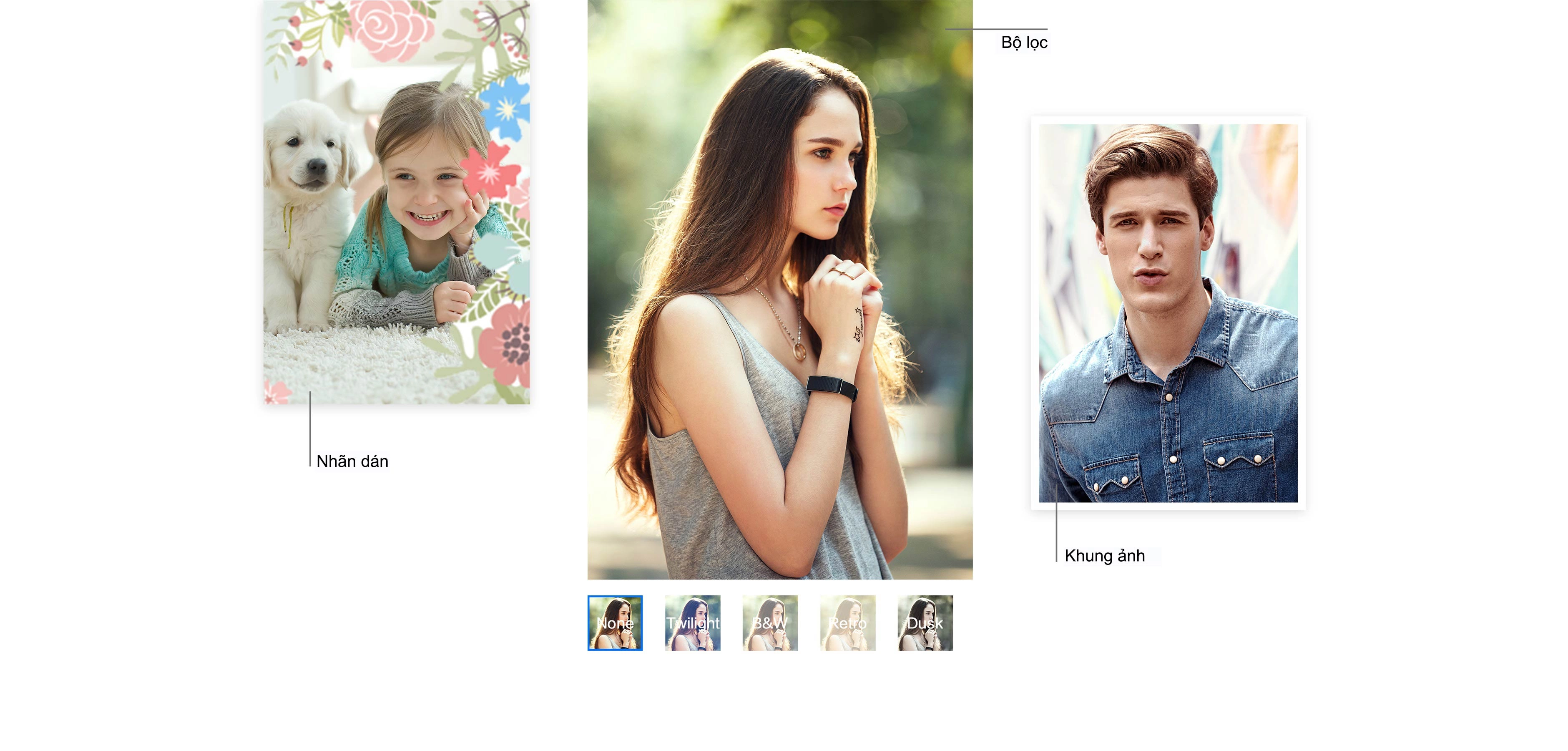 Máy in ảnh mini Huawei CV80,in ảnh bỏ túi, in danh thiếp, in ảnh AR