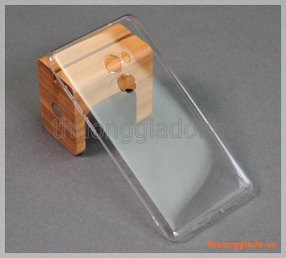 Ốp lưng Mi Mix 2 (5.99"), nhựa cứng trong suốt