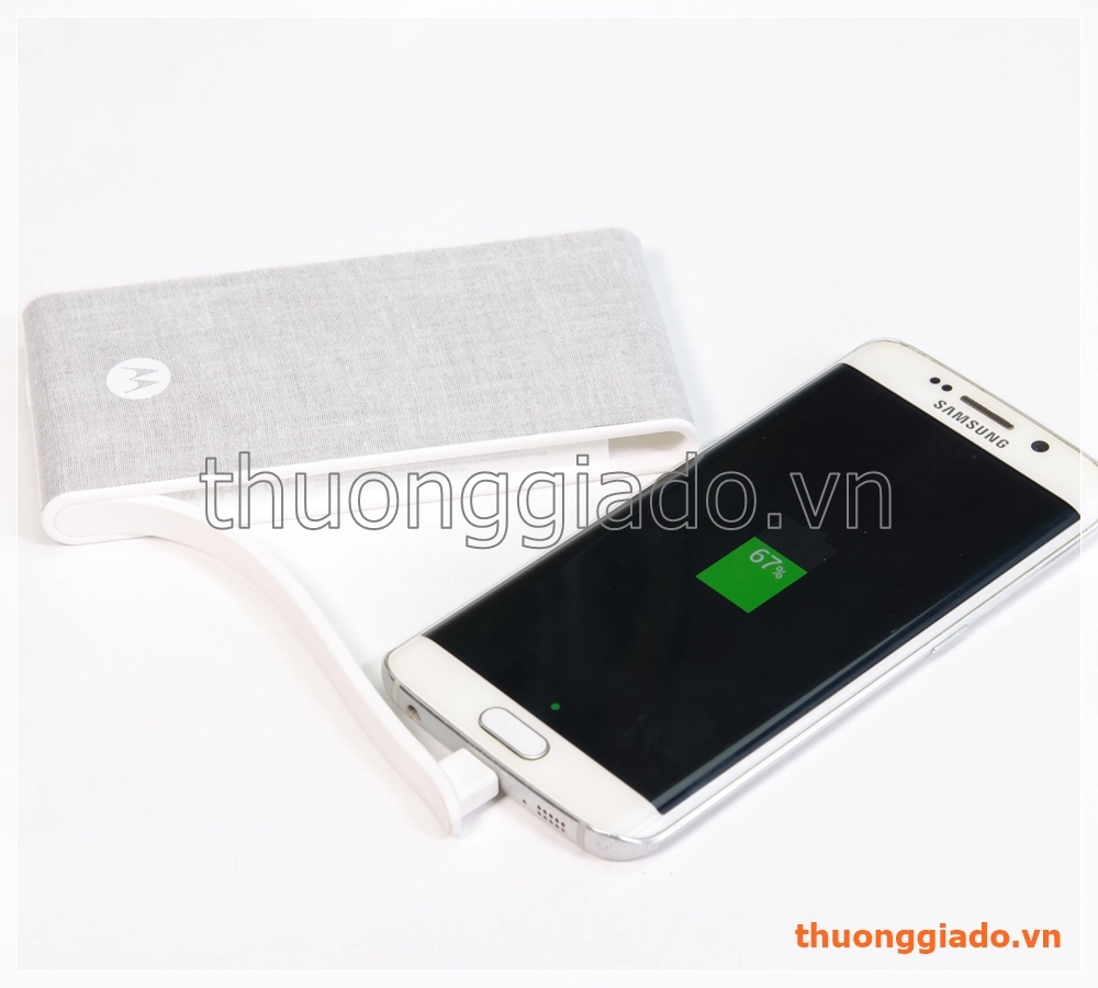 Pin sạc dự phòng Motorola P5100 (5100mAh, nguồn ra 5V-2.4A) chính hãng