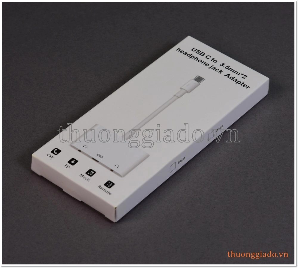 Cáp chuyển đổi tai nghe type c sang chân tròn 3.5mm (1 ra 3), pixel 2 xl Cáp chuyển đổi tai nghe type c sang chân tròn 3.5mm (1 ra 3), pixel 2 xl