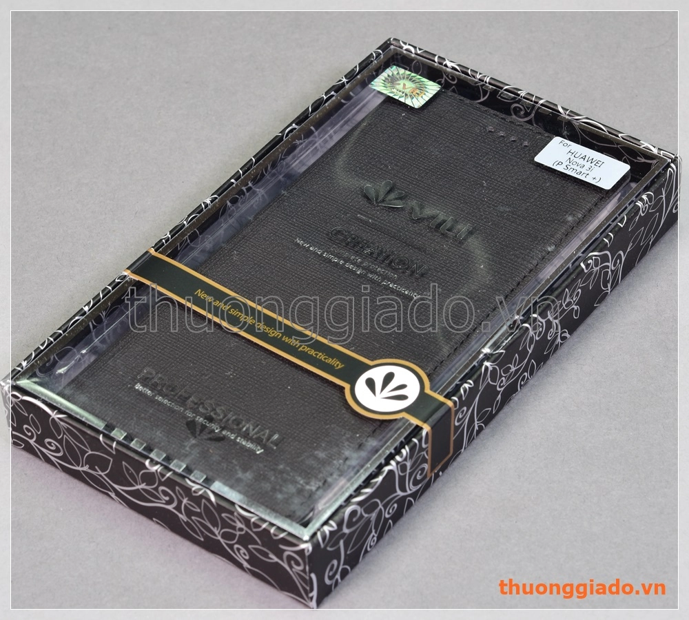 Bao da Huawei Nova 3i (hiệu Vili, màu sắc thời trang)