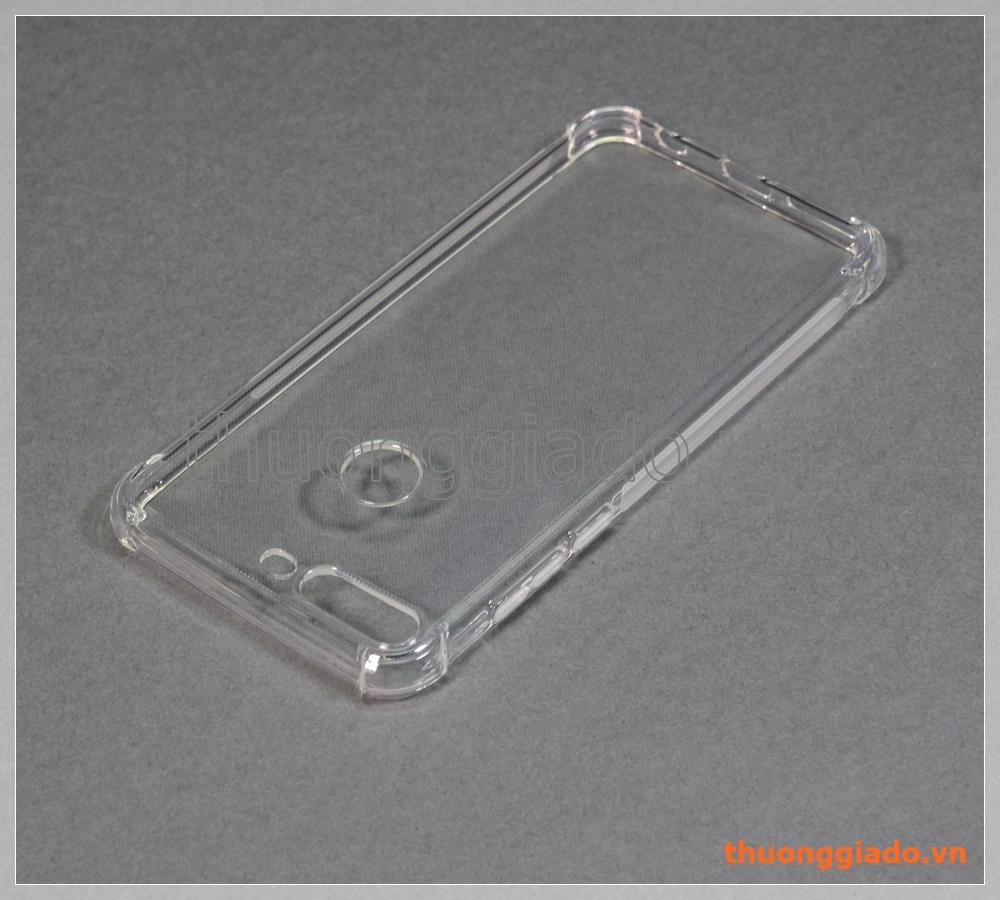 Ốp lưng silicone Huawei Y7 Prime (2018), ốp trong suốt chống sốc bốn góc
