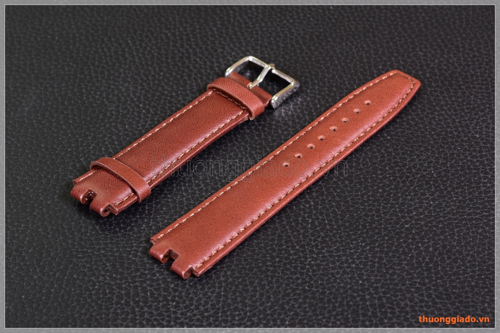 Dây đồng đồ Pebble Steel Smart Watch (chất liệu da bò)