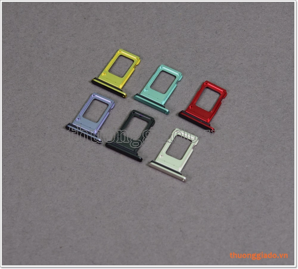 Khay sim Iphone 11 Pro (5.8 inch), iPhone 11 Pro Max, bản 2 sim, 02 ngăn chứa nano sim