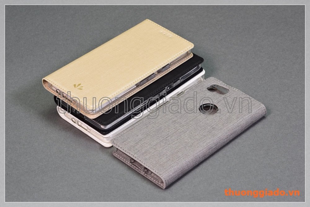 Bao da Google Pixel 2 5.0" flip leather case, hiệu Vili