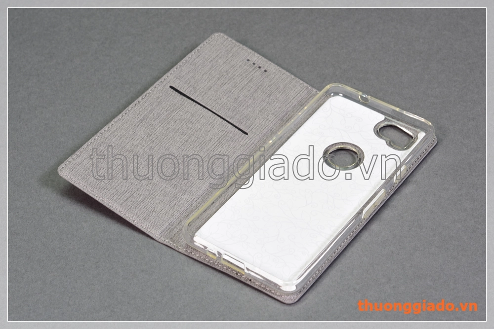 Bao da Google Pixel 2 5.0" flip leather case, hiệu Vili