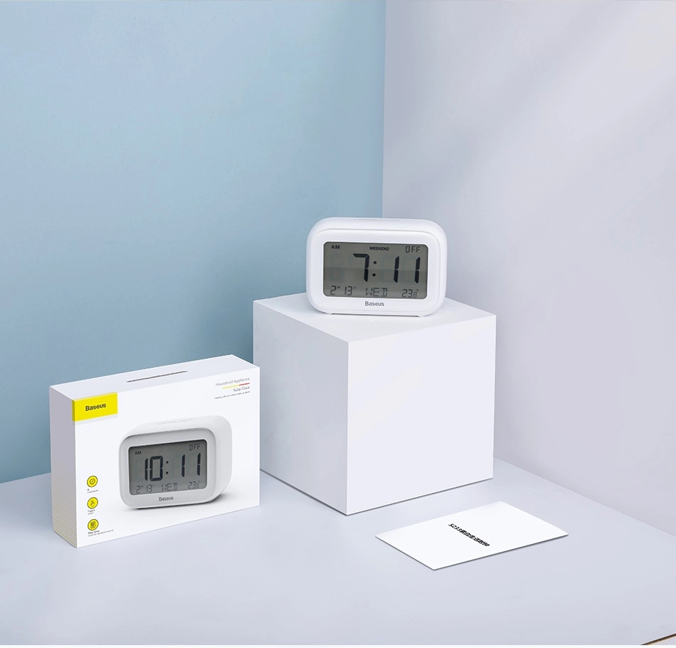 Đồng hồ để bàn Baseus Subai Clock YGH-5233