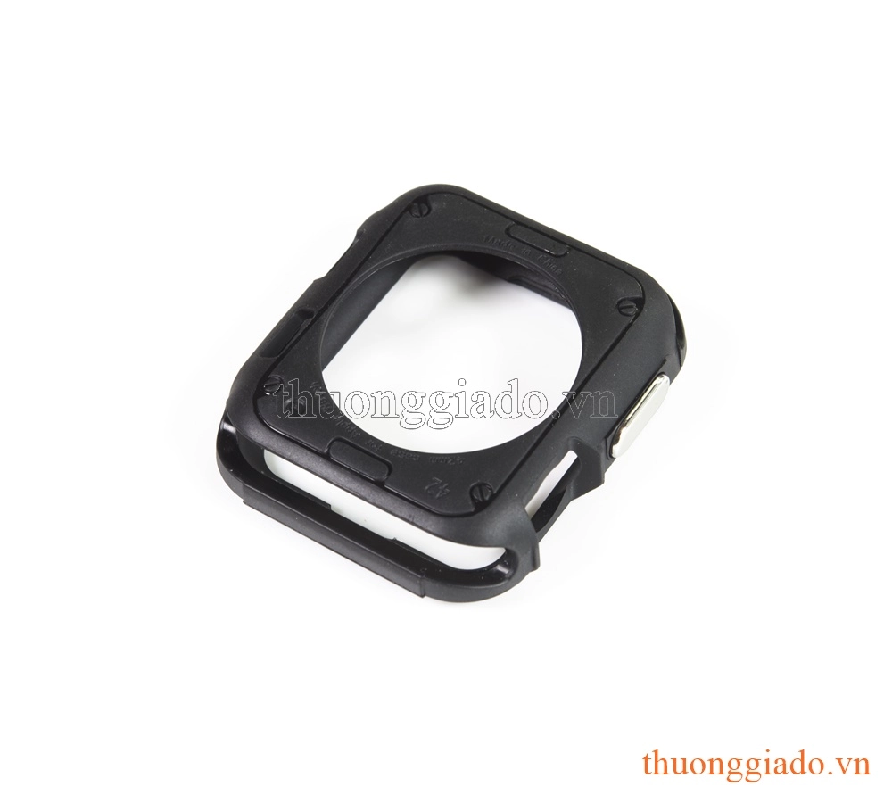 Ốp vành viền Apple Watch 42mm (thế hệ 1/2/3)  màu đen (ốp silicone) Ốp vành viền Apple Watch 42mm (thế hệ 1/2/3)  màu đen (ốp silicone)