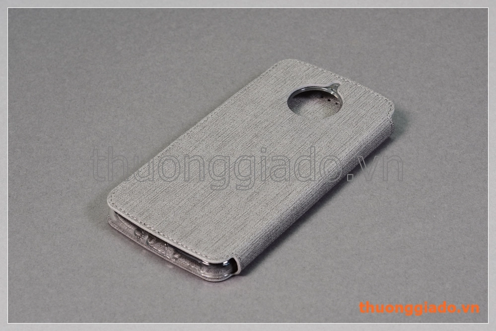 Bao da cầm tay Moto G5s, Motorola flip leather case, hiệu Vili