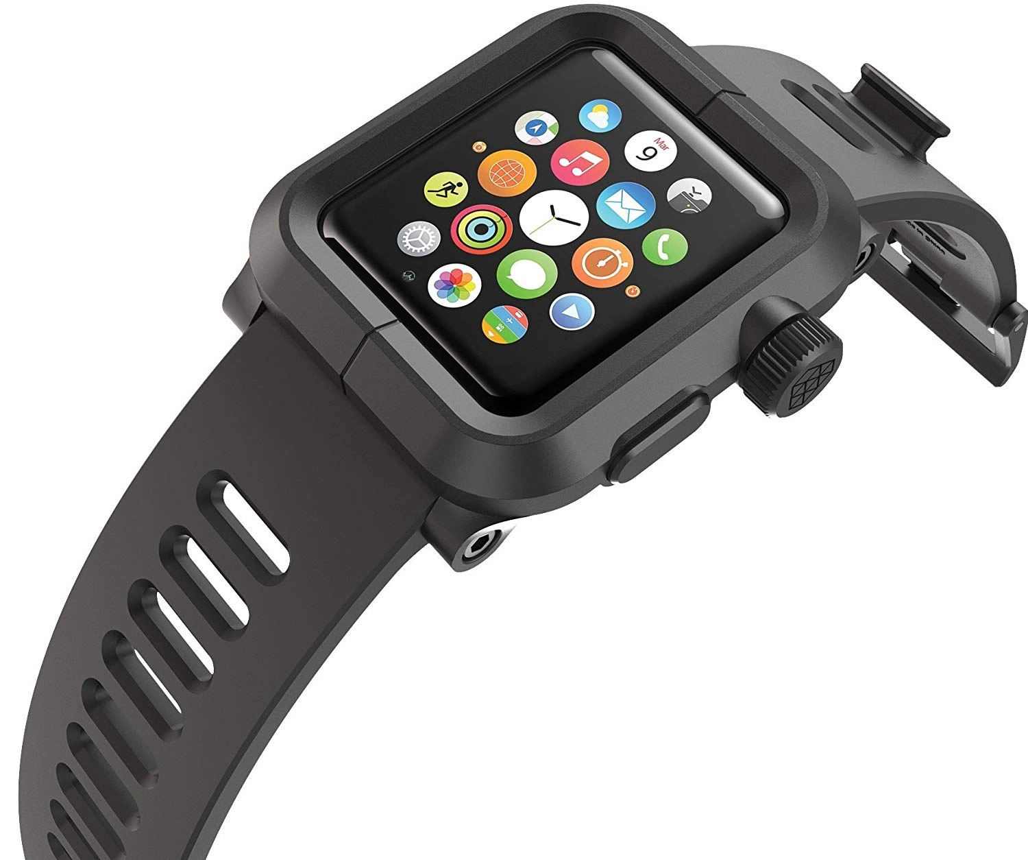 LUNATIK EPIK Polycarbonate Case and Silicone Strap for Apple Watch 42mm Series 1