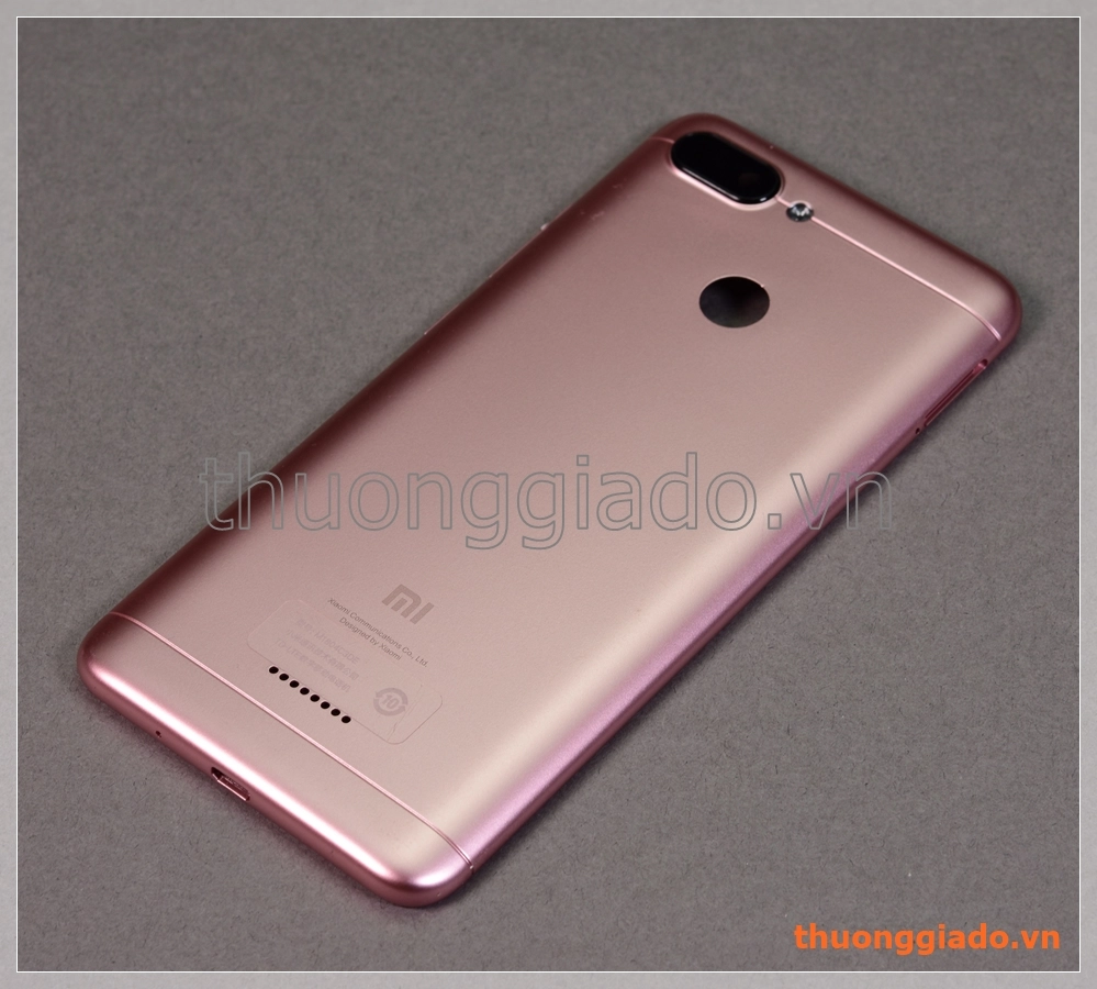Nắp lưng Redmi 6 (5.45"), nắp đậy pin chính hãng, kèm kính camera sau