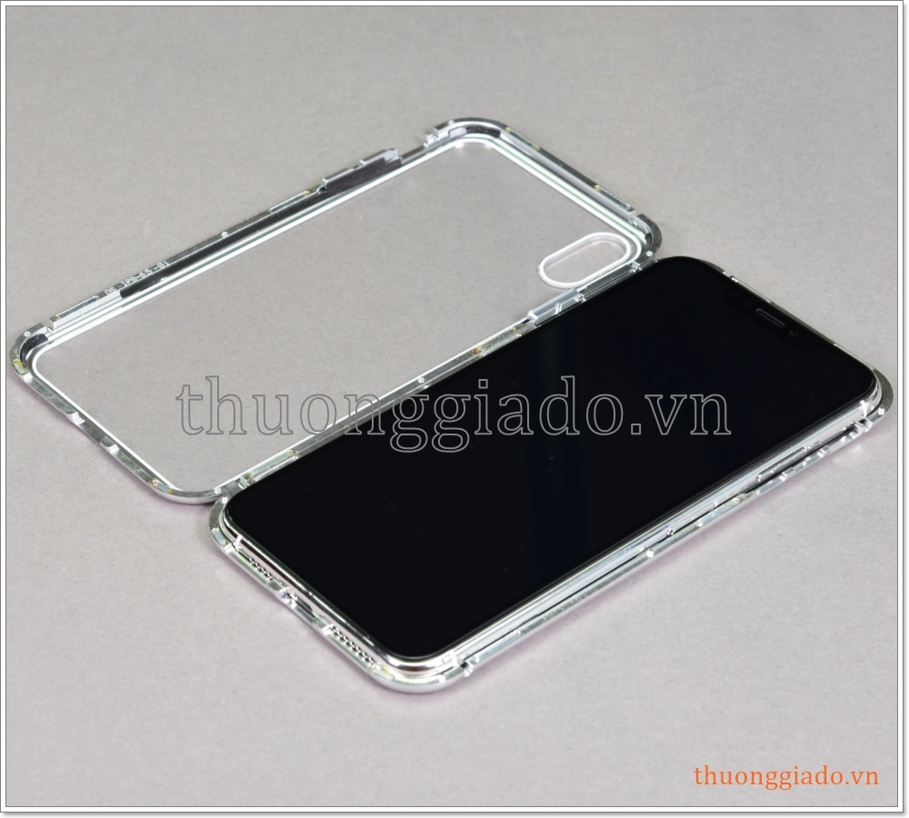 Ốp kính cường lực iPhone Xs Max (6.5 inch), Ốp Full mặt trước+sau