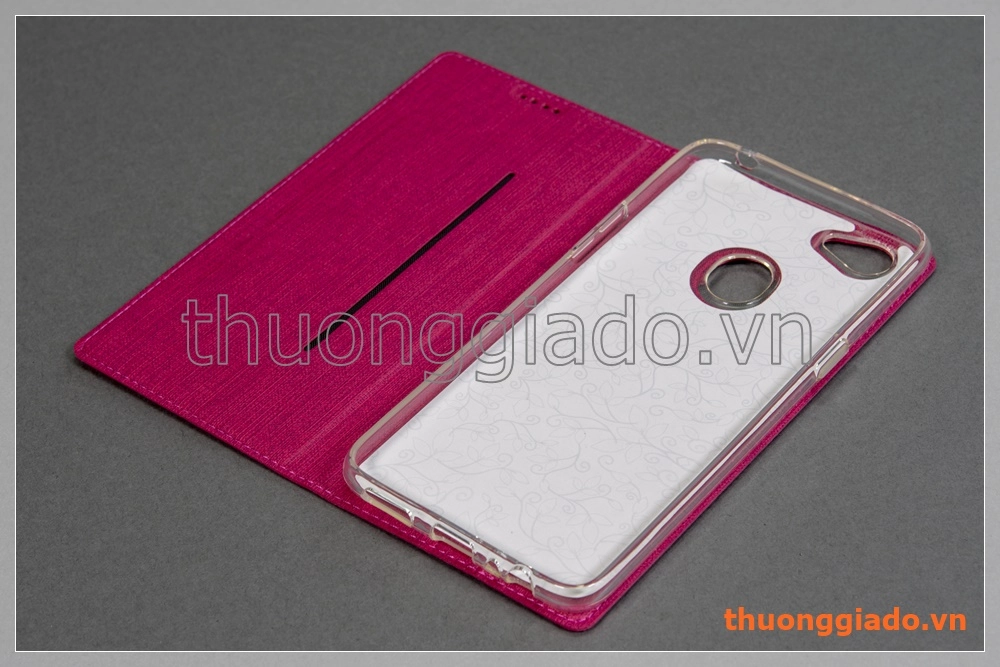 Bao da thời trang OPPO F7 Flip Leather Case (hiệu VILI) Bao da thời trang OPPO F7 Flip Leather Case (hiệu VILI)