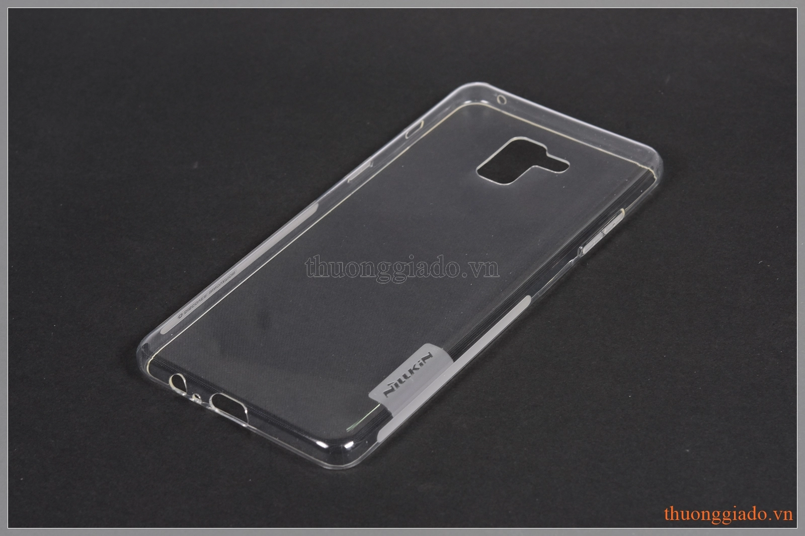Ốp lưng silicone cho Samsung A8+/ A8 Plus (2018)/ A730 (hiệu Nillkin) Ốp lưng silicone cho Samsung A8+/ A8 Plus (2018)/ A730 (hiệu Nillkin)