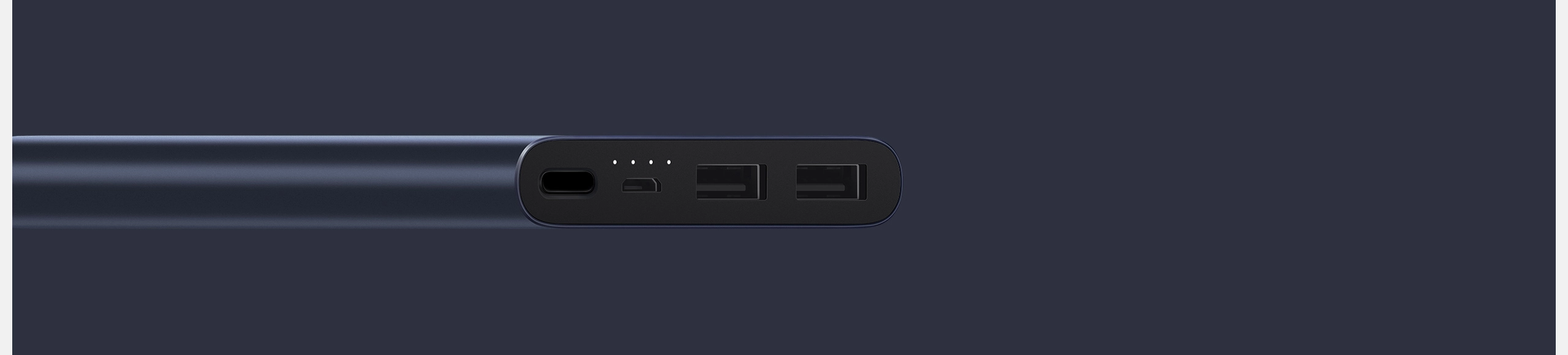 Pin sạc dự phòng Xiaomi 10000mAh (bản 2S), 2 cổng usb, Lithium polymer