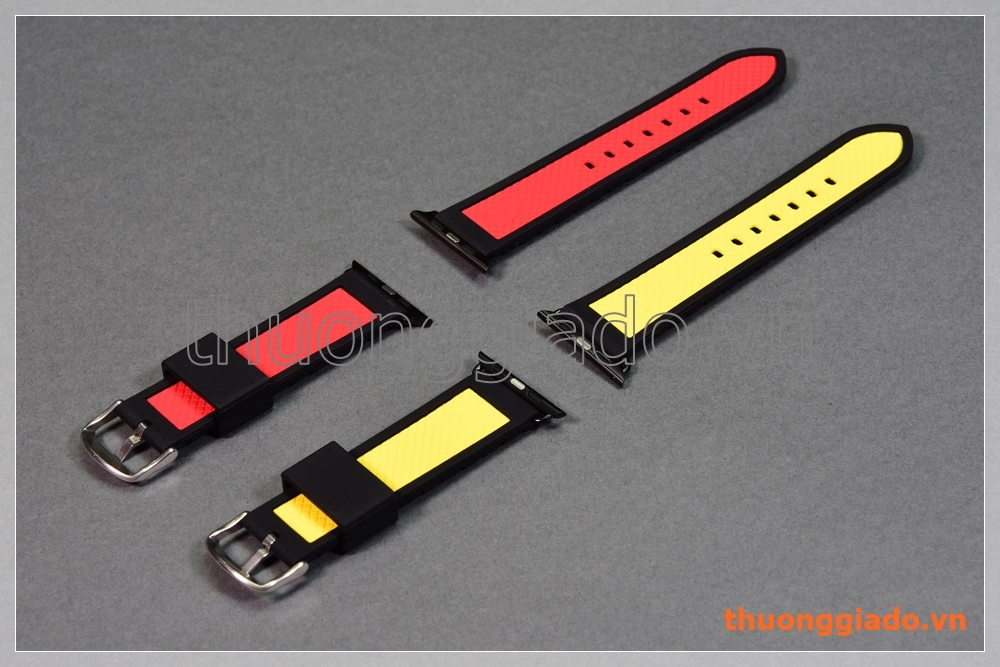 Dây đồng hồ Apple Watch 42mm (Scuderia Ferrari, dây cao su)