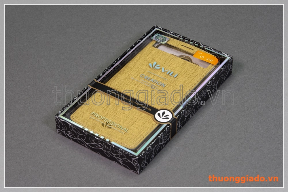 Bao da thời trang LG V10 flip case (hiệu VILI, có cửa sổ view)