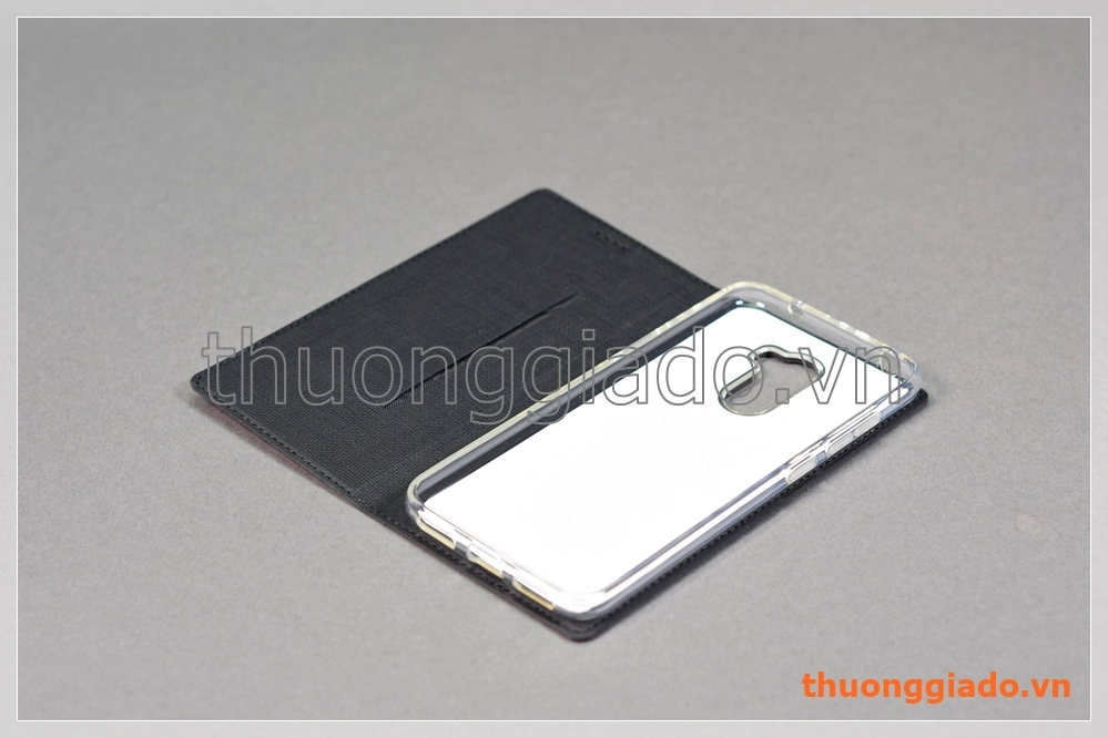 Bao da PocoPhone F1 flip leather case, hiệu Vili
