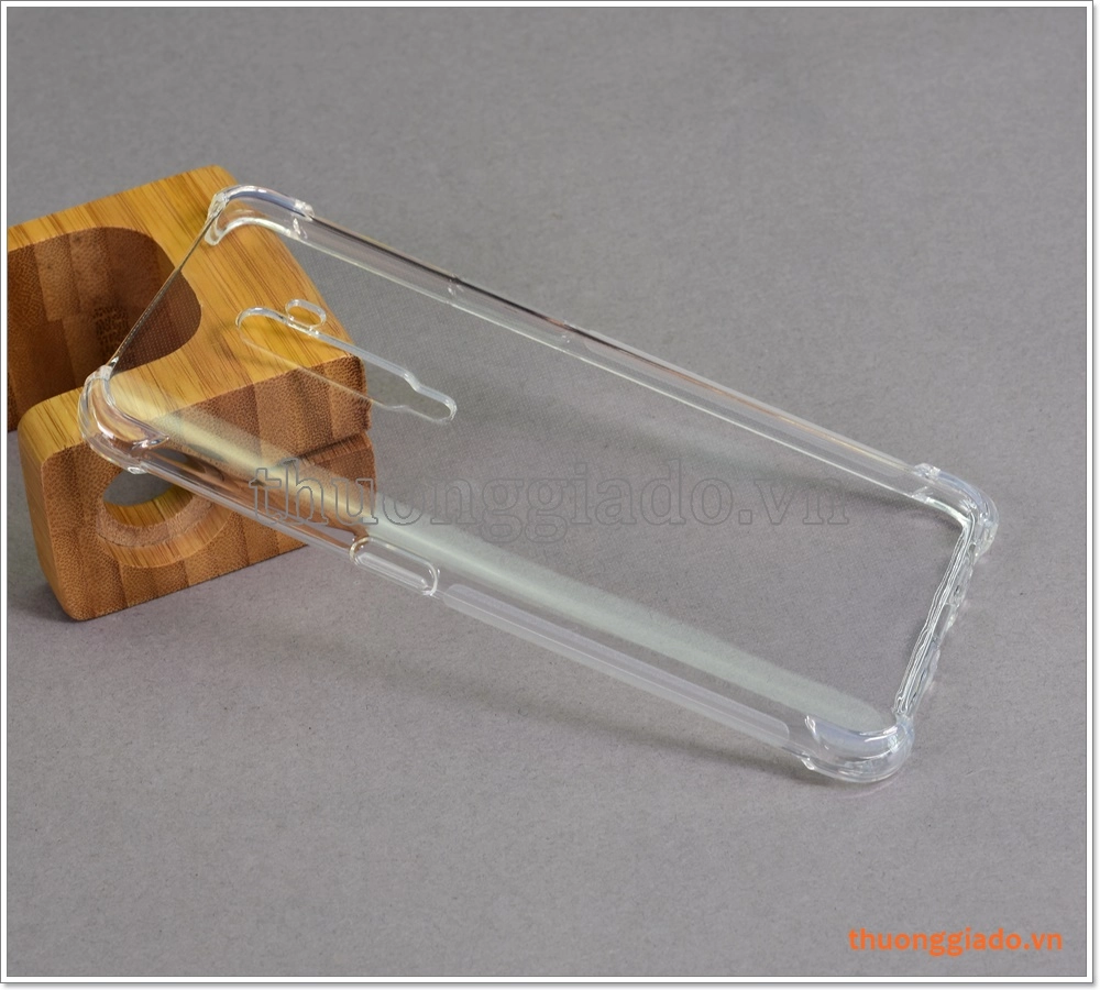 Ốp lưng Silicone Oppo Reno 2, ốp dẻo trong suốt, tăng cường chống sốc 4 góc