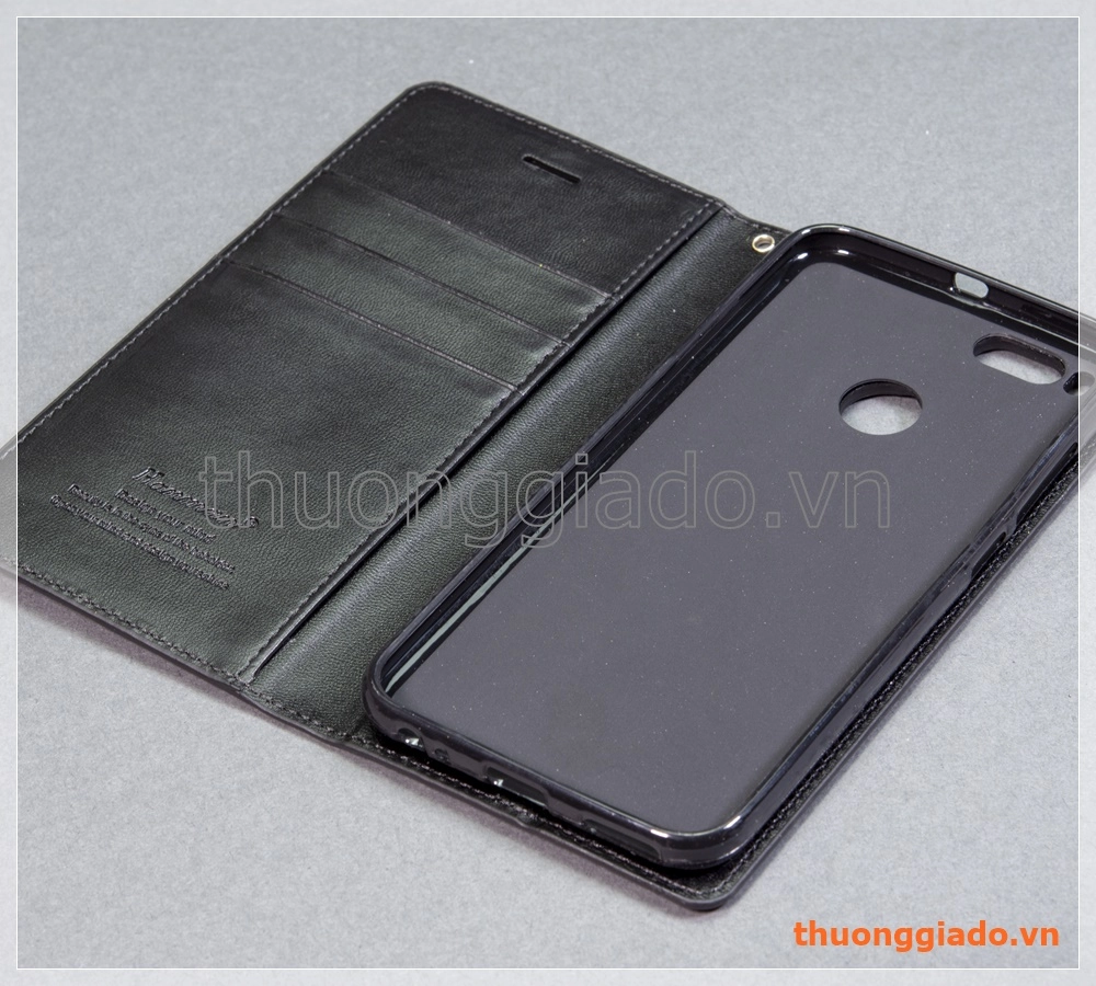 Bao da cầm tay Mi 5X/ Mi5X, Mi A1 flip leather case (hiệu Haman, CANVAS DIARY)