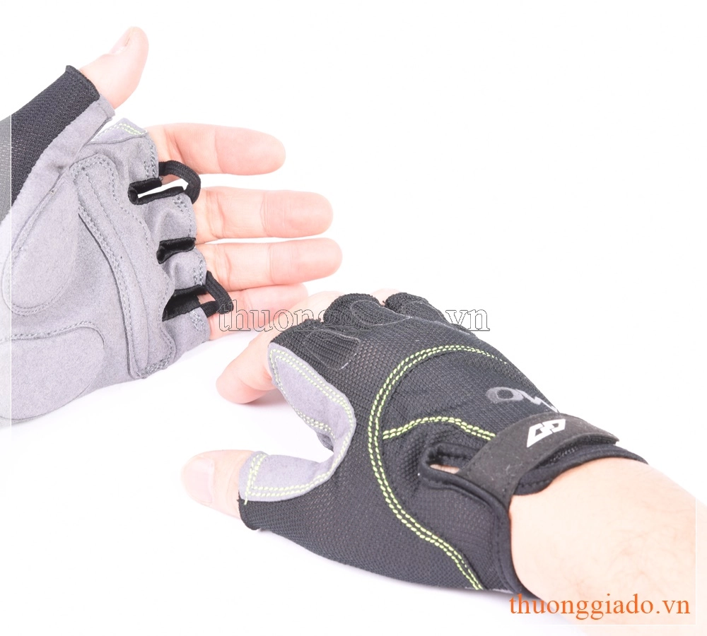 Bộ găng tay và túi đeo thắt lưng hiệu OW dùng chơi thể thao