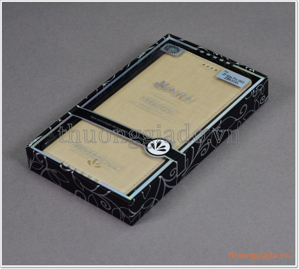 Bao da Asus Zenfone Max Pro (M2) ZB631KL, bao da cầm tay, nắp gập mở, hiệu Vili