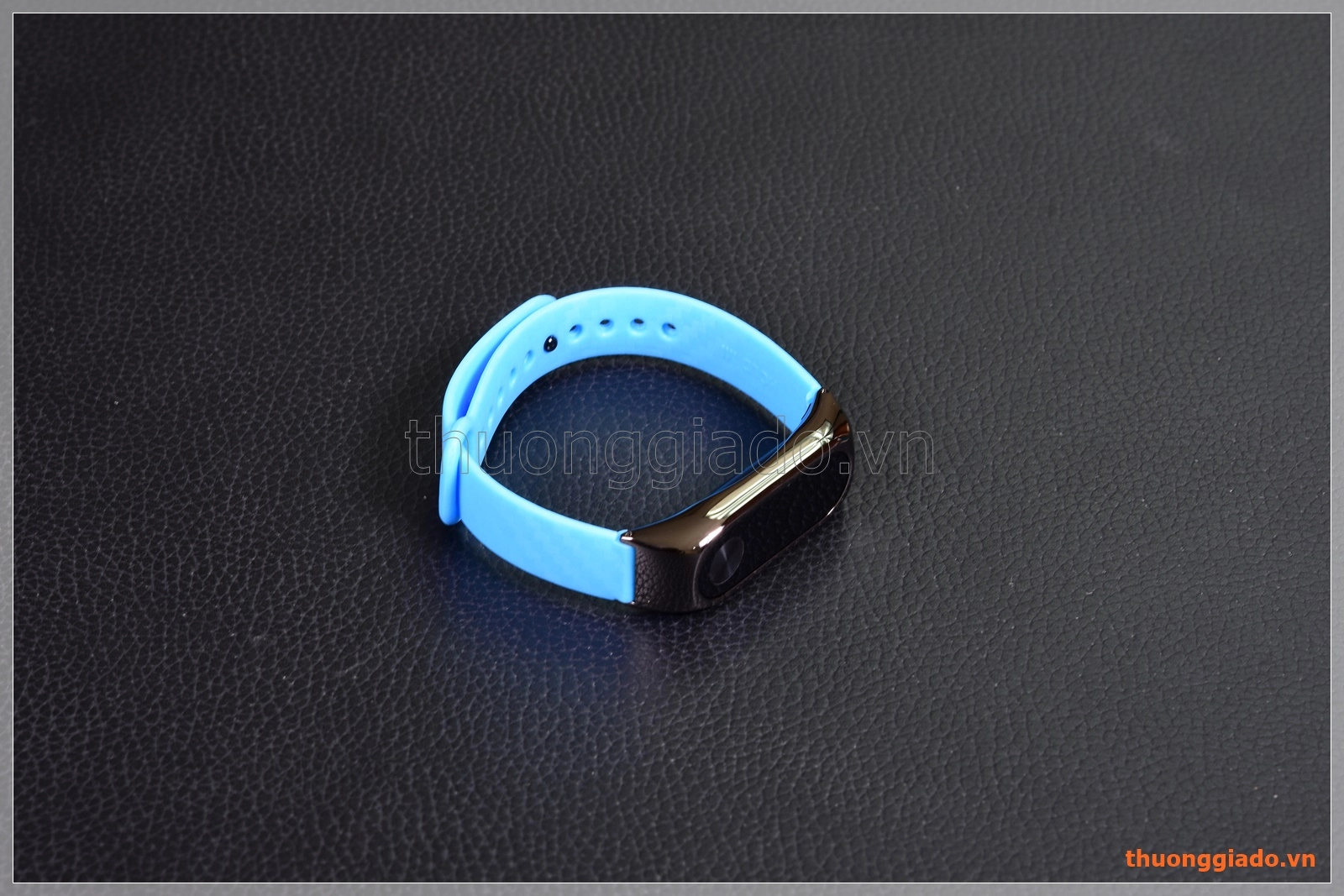 Dây Mi Band 2 (dây cao su, viền hợp kim, mẫu 2)