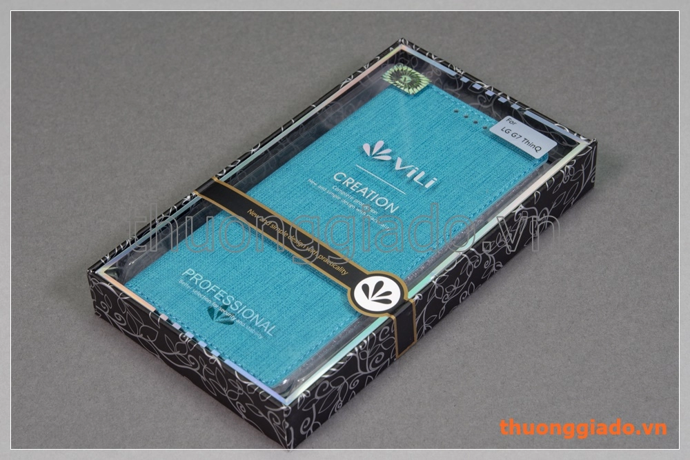 Bao da thời trang LG G7 ThinQ flip case, hiệu Vili
