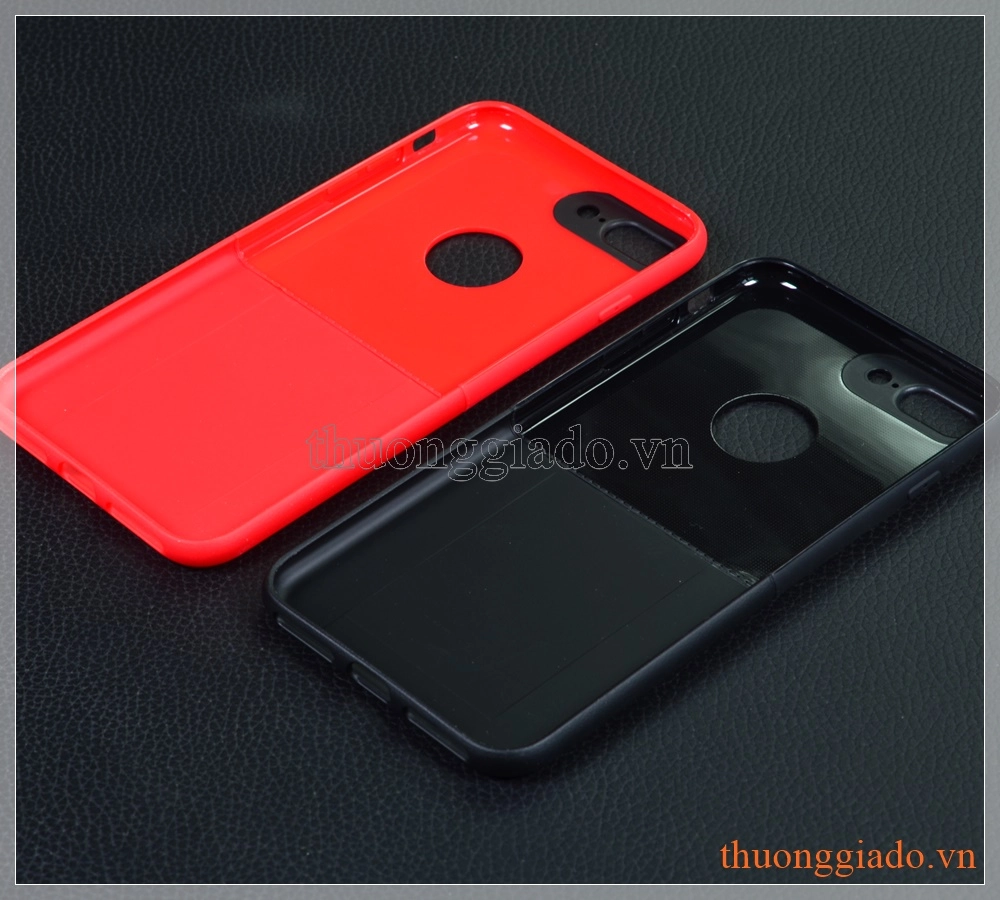 Ốp lưng iPhone 7 Plus (5.5"), iPhone 8 Plus (5.5"),hiệu Baseus, Half to half