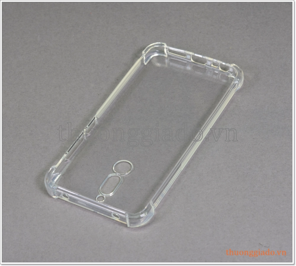 Ốp lưng Silicone Mi Redmi 8 (6.22 inch), ốp dẻo trong suốt, chống sốc 4 góc
