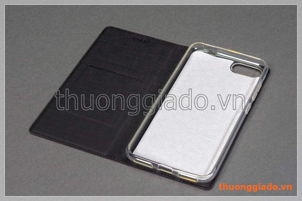 Bao da Asus ZenFone 4 Max Pro (ZC554KL) flip leather case, hiệu Vili