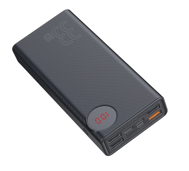 Pin sạc dự phòng Baseus 30000mAh 33W  BS-30KP302, PD3.0+QC3.0