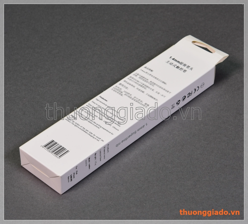 Bút cảm ứng điện dung bản 2018, nét bút siêu nhỏ (1.4mm), phong cách Apple Pencil Bút cảm ứng điện dung bản 2018, nét bút siêu nhỏ (1.4mm), phong cách Apple Pencil