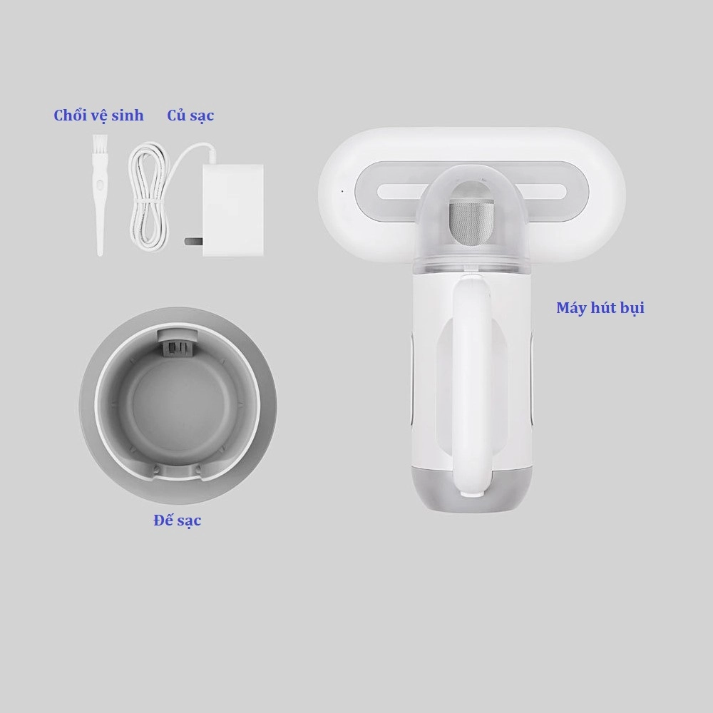 Máy hút bụi cầm tay không dây Xiaomi mijia SWDK KC101 (khử trùng bằng tia cực tím)