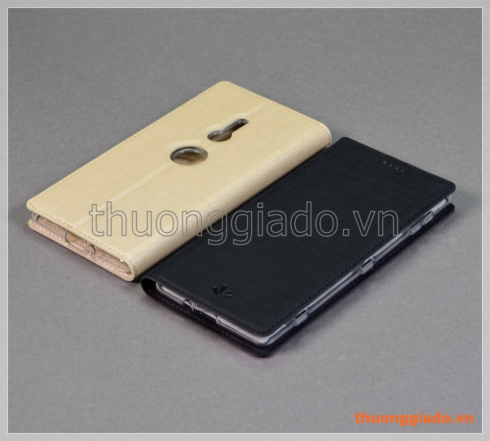 Bao da Sony Xperia XZ2 (5.7"), cầm tay nắp gập mở, hiệu Vili Bao da Sony Xperia XZ2 (5.7"), cầm tay nắp gập mở, hiệu Vili
