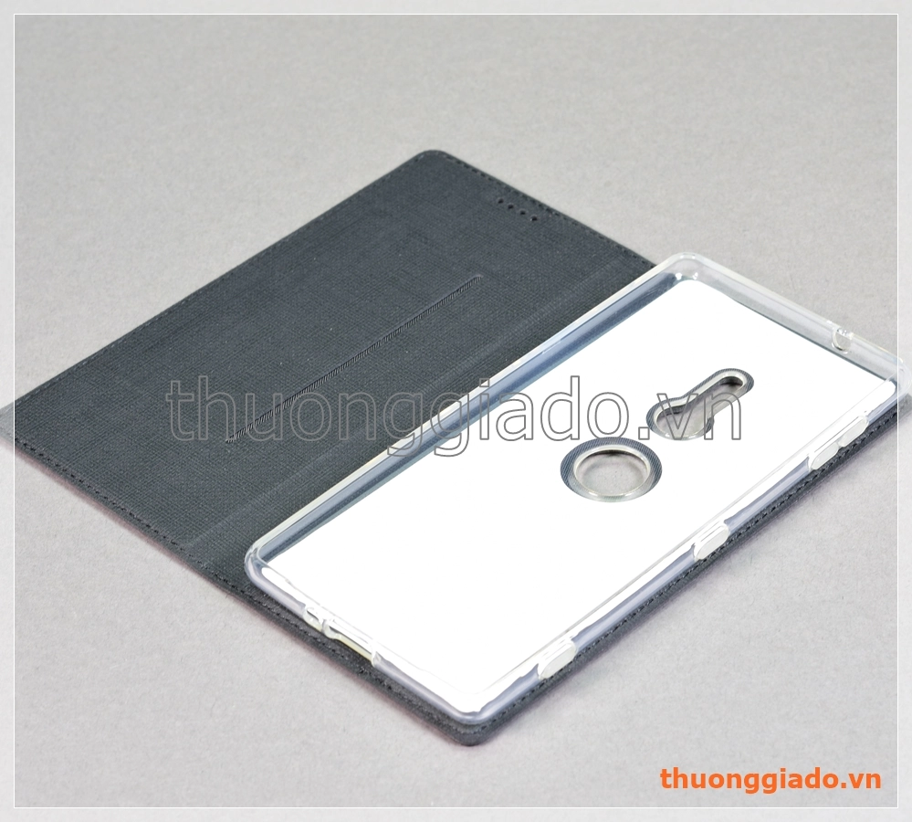 Bao da Sony Xperia XZ2 (5.7"), cầm tay nắp gập mở, hiệu Vili Bao da Sony Xperia XZ2 (5.7"), cầm tay nắp gập mở, hiệu Vili