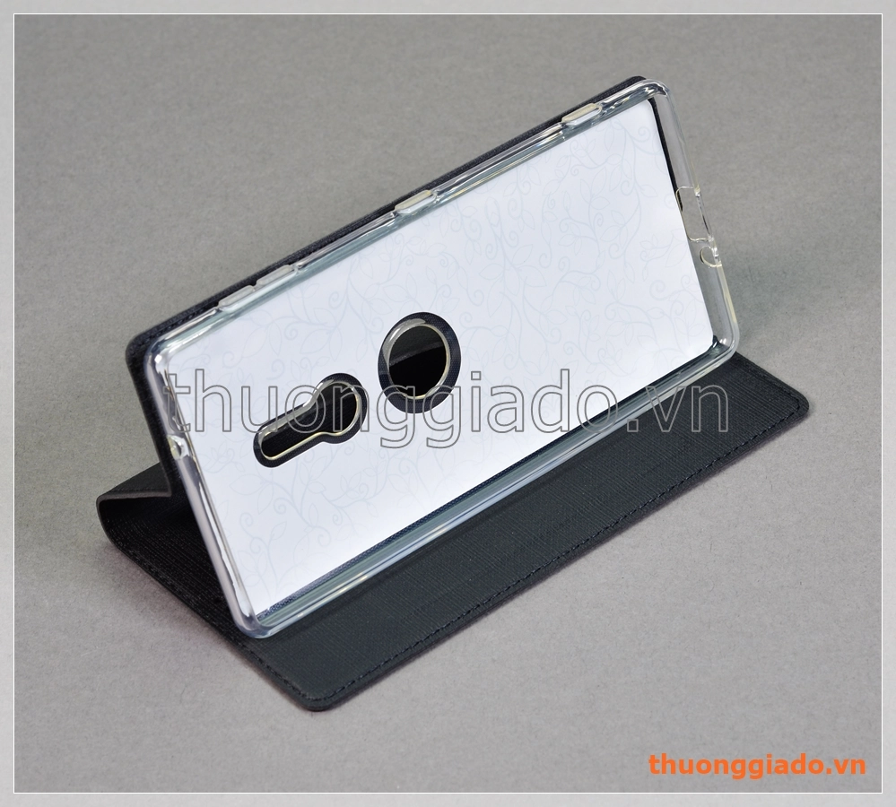 Bao da Sony Xperia XZ2 (5.7"), cầm tay nắp gập mở, hiệu Vili Bao da Sony Xperia XZ2 (5.7"), cầm tay nắp gập mở, hiệu Vili