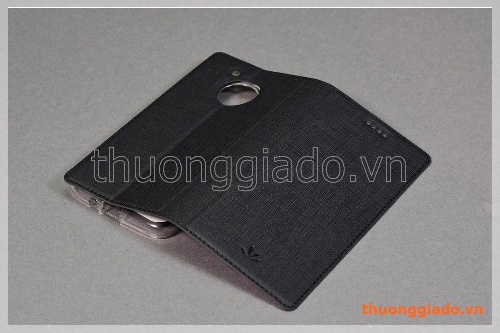 Bao da cầm tay Moto E4 (bản Mỹ) Motorola flip leather case, hiệu Vili