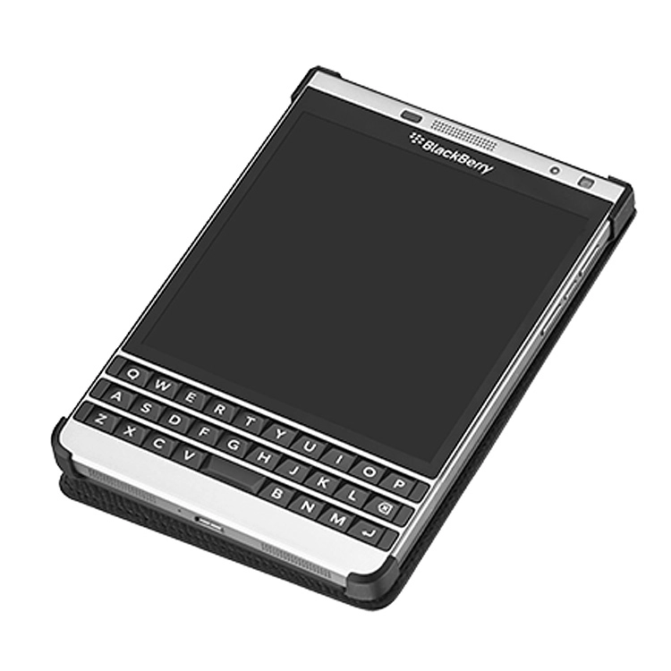 Bao da BlackBerry Passport Silver Edition Leather Flip Case chính hãng