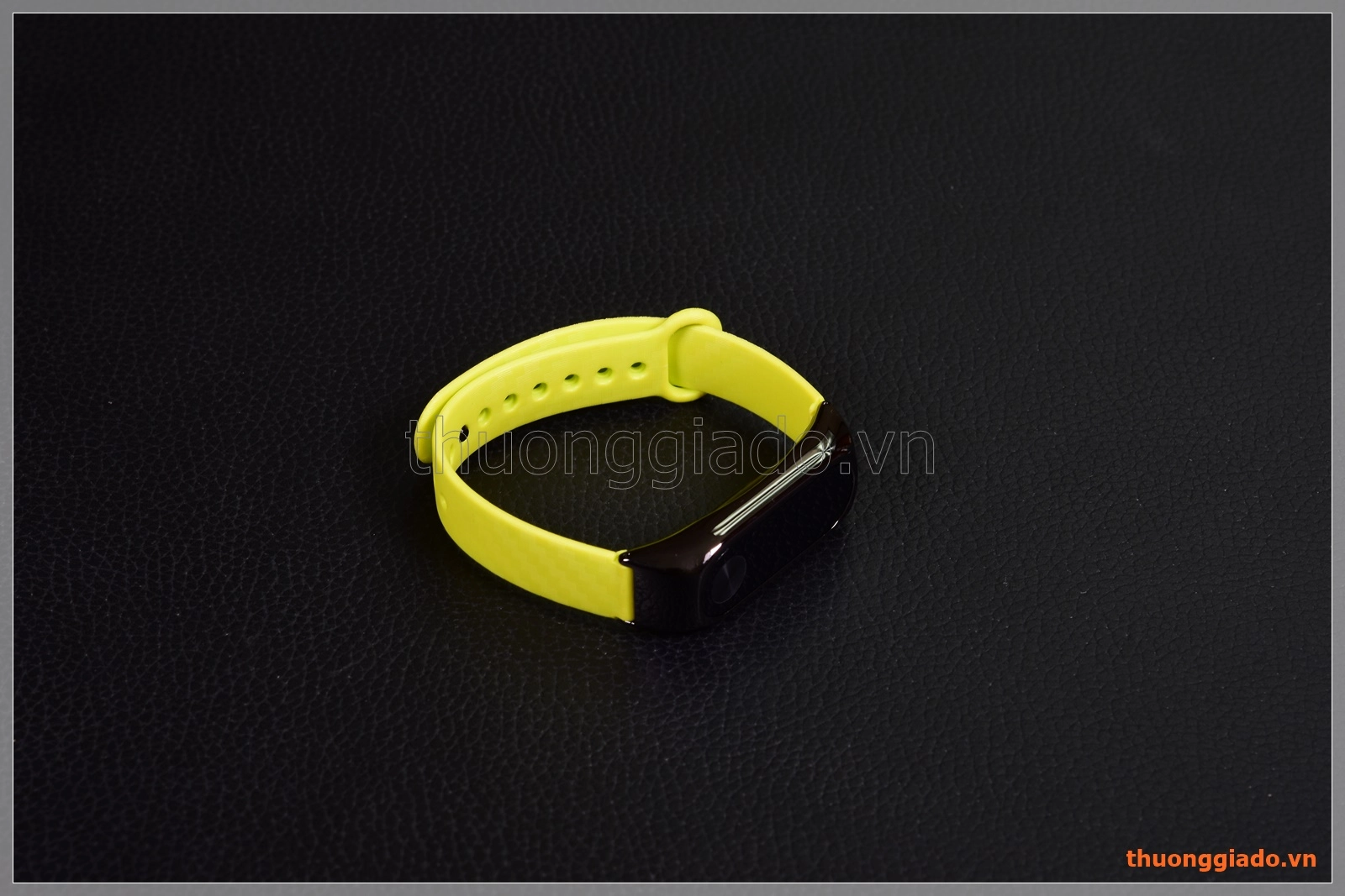 Dây Mi Band 2 (dây cao su, viền hợp kim, mẫu 2)