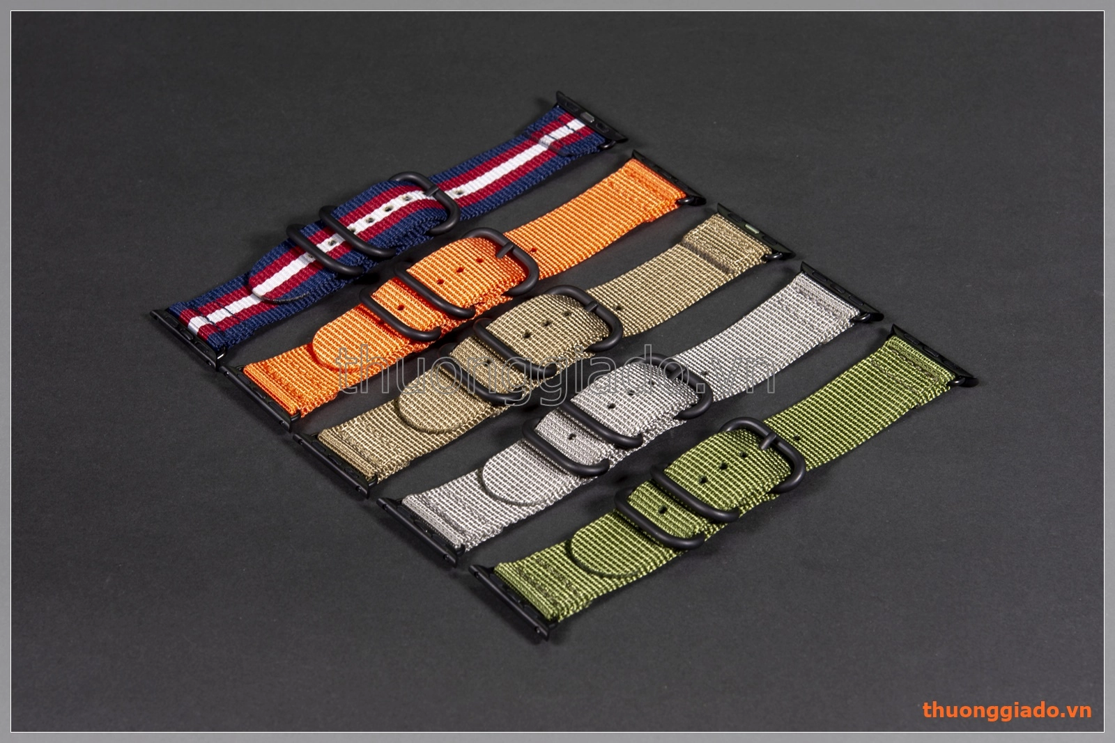 Dây NATO (dây vải) cho Apple Watch 38mm (mẫu 2)