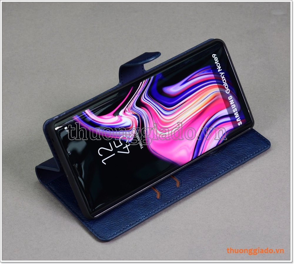 Bao da Samsung Galaxy Note 9 (N960), bao da cầm tay, chất liệu da bò, hiệu Kaiyue Bao da Samsung Galaxy Note 9 (N960), bao da cầm tay, chất liệu da bò, hiệu Kaiyue
